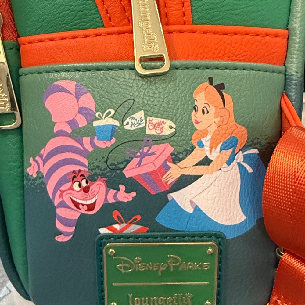 Loungefly Green Disney Character Backpack - Picture 4 of 6
